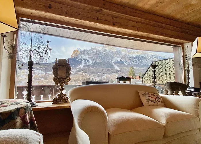 Apartmán Luxury Flat With Views - Few Steps From Centre Cortina dʼAmpezzo